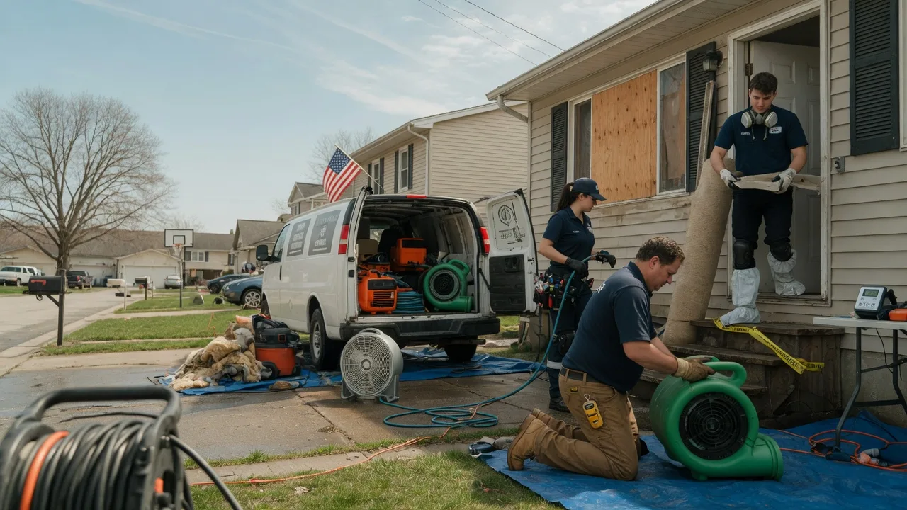 Water Damage Restoration in Henryville, IN near me